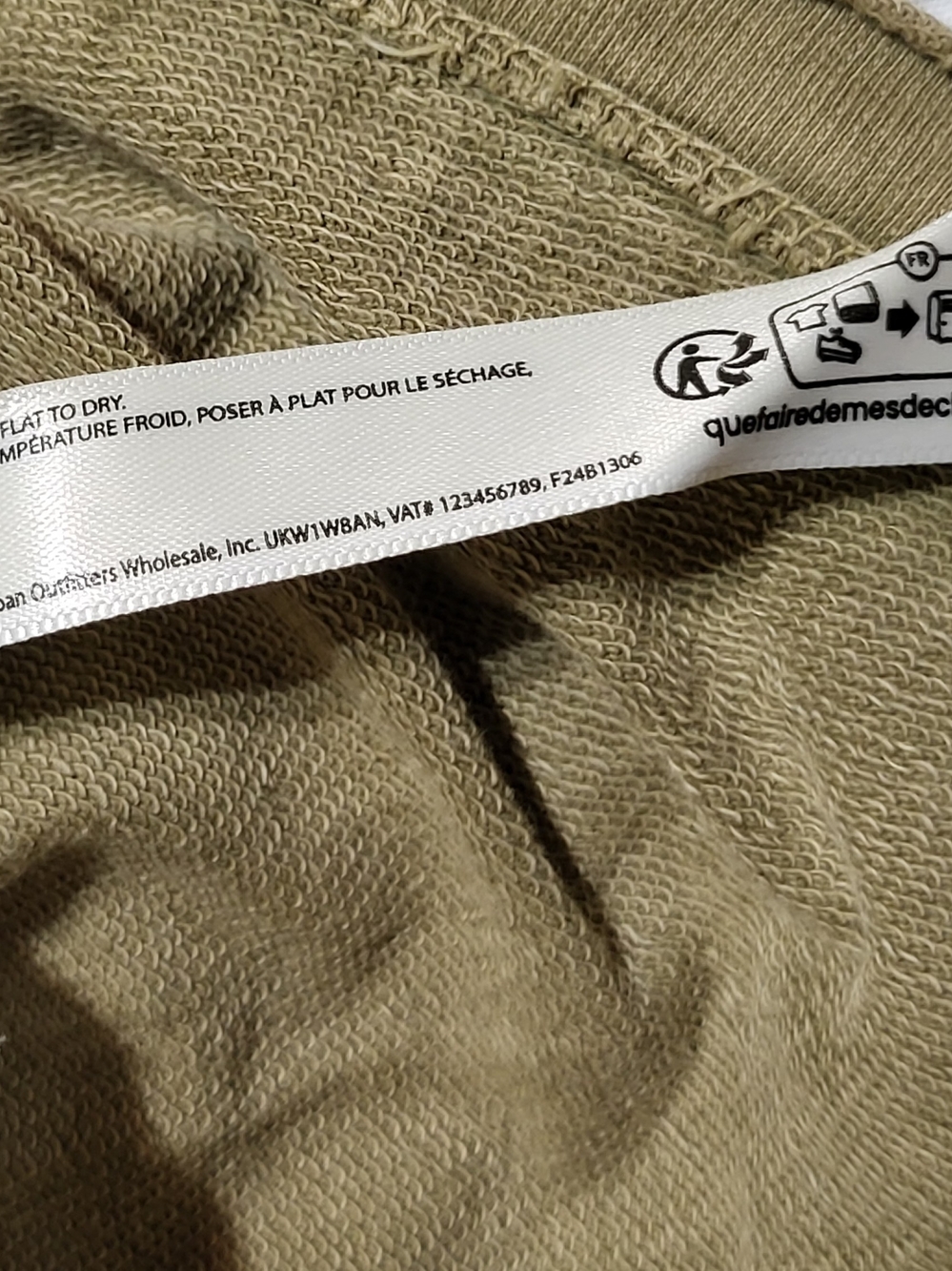 Free People Olive Green Cargo Shorts with Utility Pockets - Picture 14 of 14